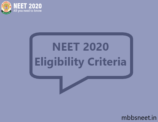 NEET Eligibility Criteria 2020: Age Limit, Qualification, Reservation