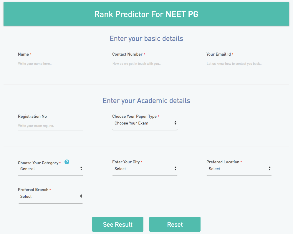 Neet Pg College Predictor Rank Based Prediction Of Prospect Colleges