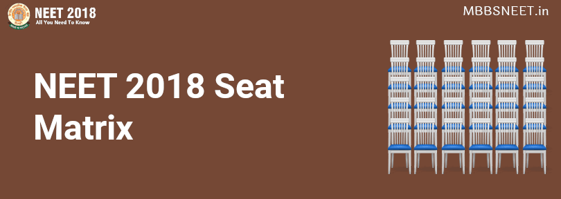 NEET 2018 Seat Matrix